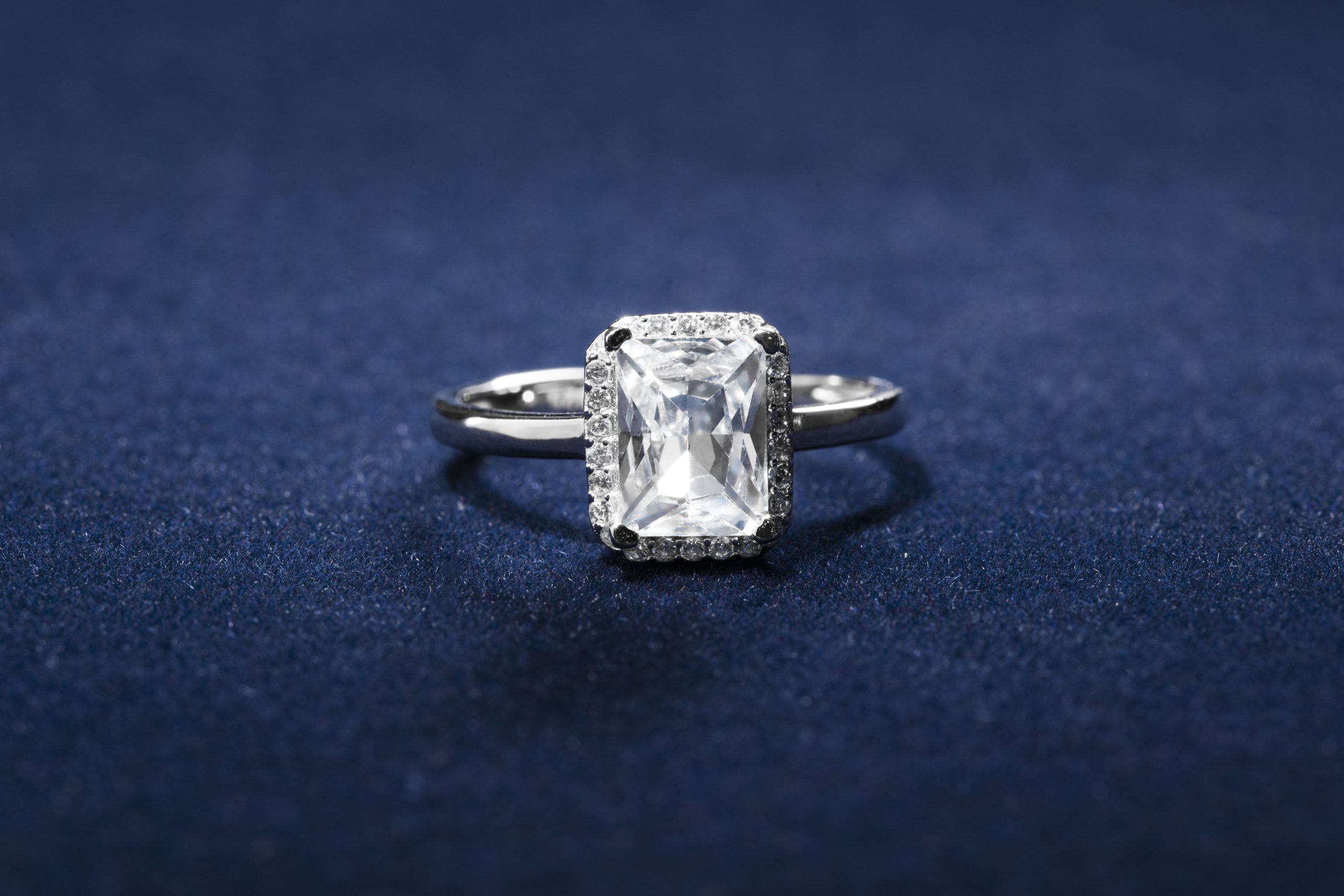 beautiful engagement ring with diamonds scaled
